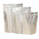 Custom printed snack tea coffee pet storage packaging reusable plastic aluminium foil food bag