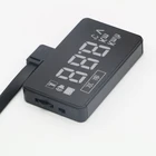 portable mini custom obd2 ii auto electronic electric odometer gps universal digital speedometer for car truck bus