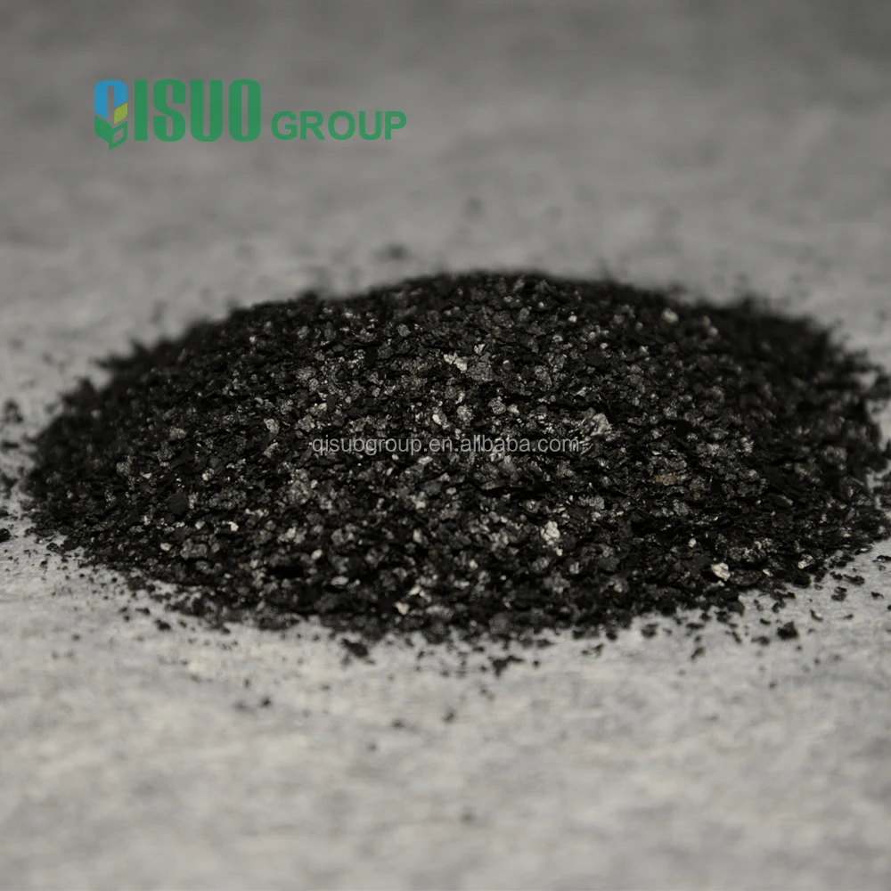 organic soluble sodium humate salt powder flake 50% 65% humic