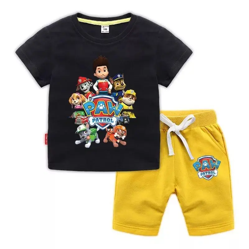 Trendy children's wear round neck boys' clothing sets summer cartoon new children's cotton suit
Trendy children's wear round neck boys' clothing sets summer cartoon new children's cotton suit