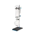 How to set up a short path distillation with cold trap