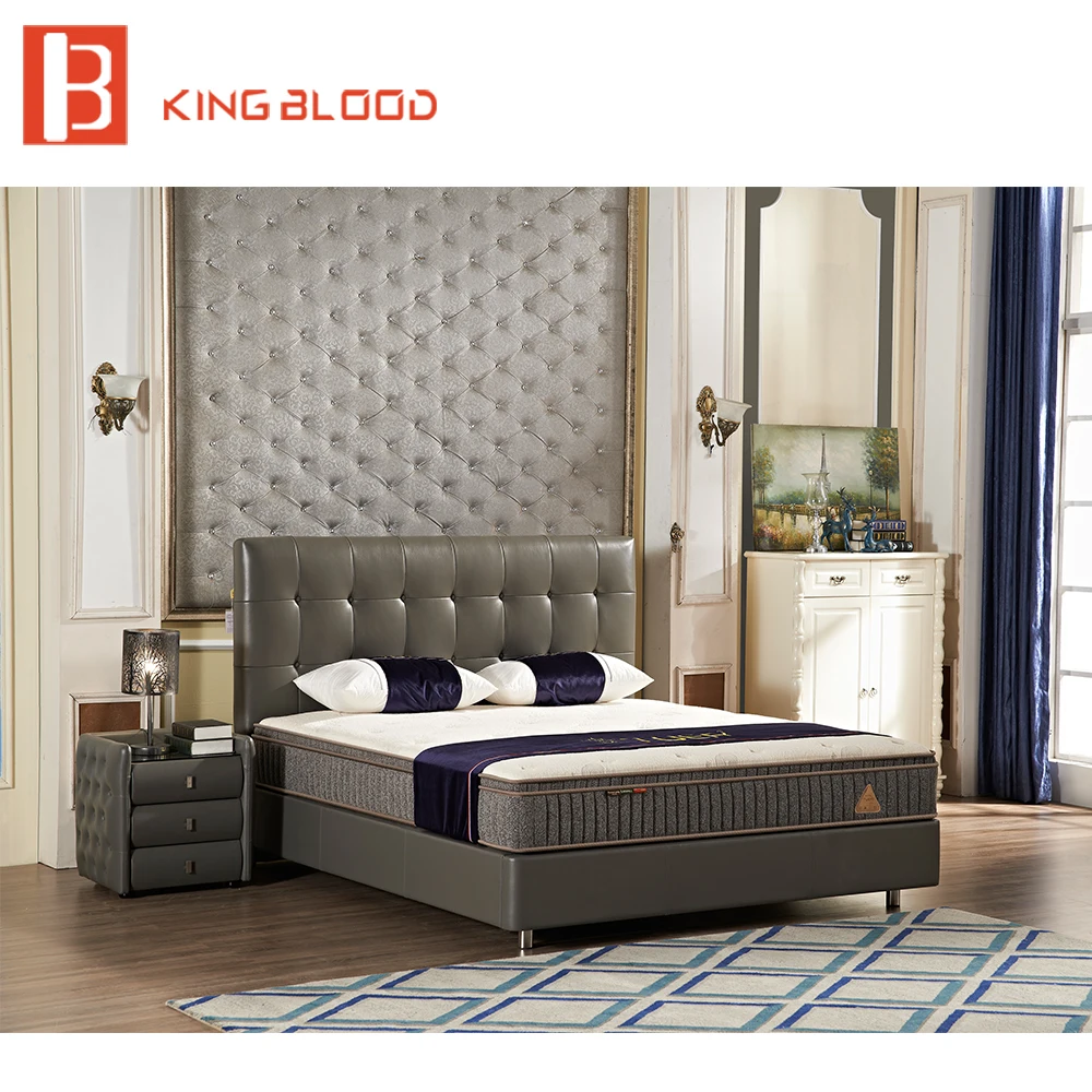 Modern Platform Bed Frame With Grey Leather Upholstery For Hotel Bedroom Sets Buy Bedroom Sets Modern Bed Platform Bed Frame Product On Alibaba Com