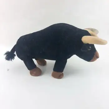 stuffed bull toy