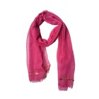 Scarf Factory China Red Head Scarf For Muslim Woman Embroidery With Sparkles