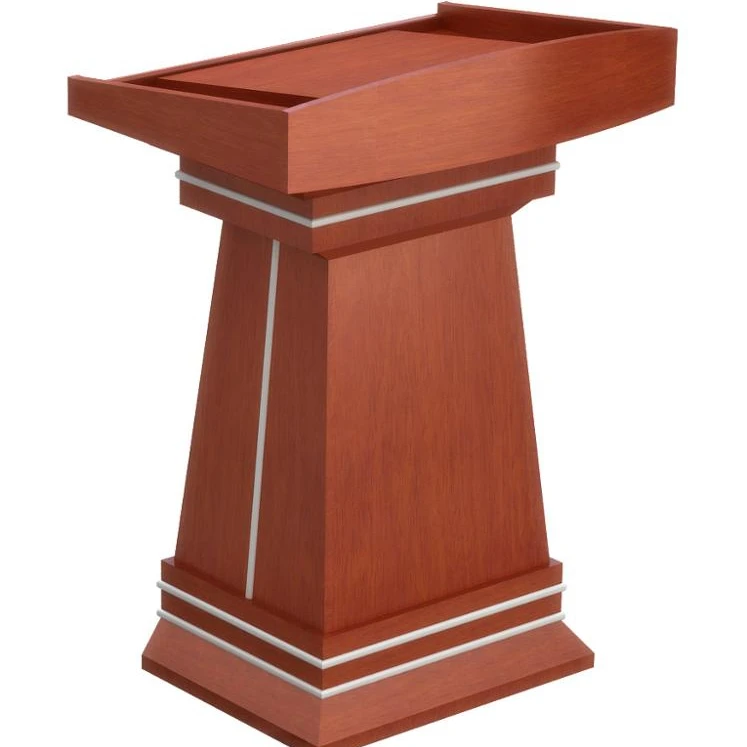 Wholesale church pulpit designs high quality wooden rostrum
