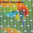 Mesh flag fabric 115gsm for sublimation/direct/heat transfer/UV printing