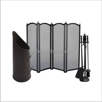 Fireplace Accessories Fireplace Tool Set Include Firescreen Coal