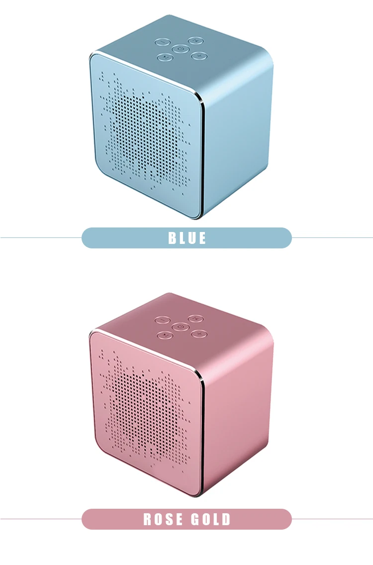 2019 Newest Arrival Metal Wireless Speaker With TF Card Play Mini Portable Speaker - ANKUX.COM