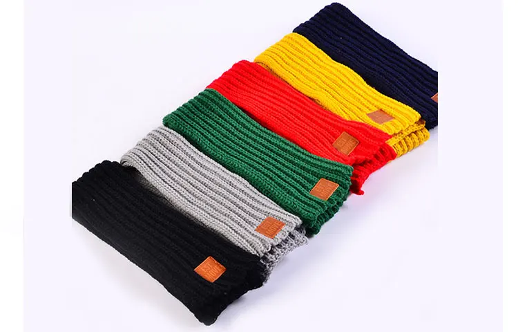 childrens scarf childrens winter scarf  childrens winter for boys scarf knitted warm red scarf scarves for girls (14)