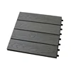 Hotsale KEJUN brand newtech interlock wood plastic composite engineer floor tiles for outdoor with long lifetime