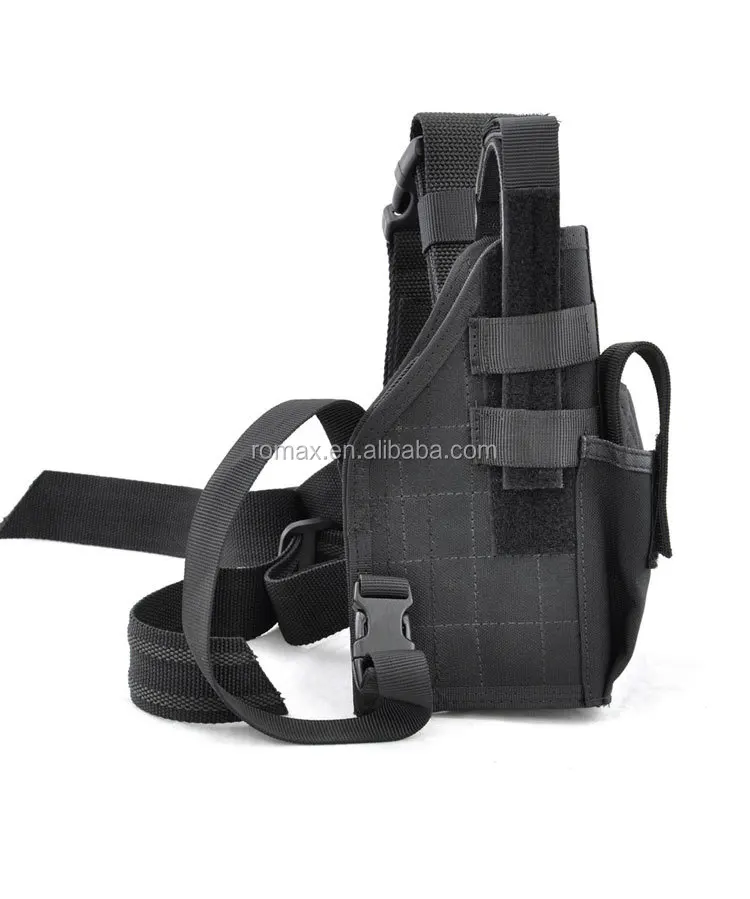 HOT SALE 1000D Cordura nylon BLACK HAWK gun leg bags drop leg gun holster tactical gun case rifle bag
