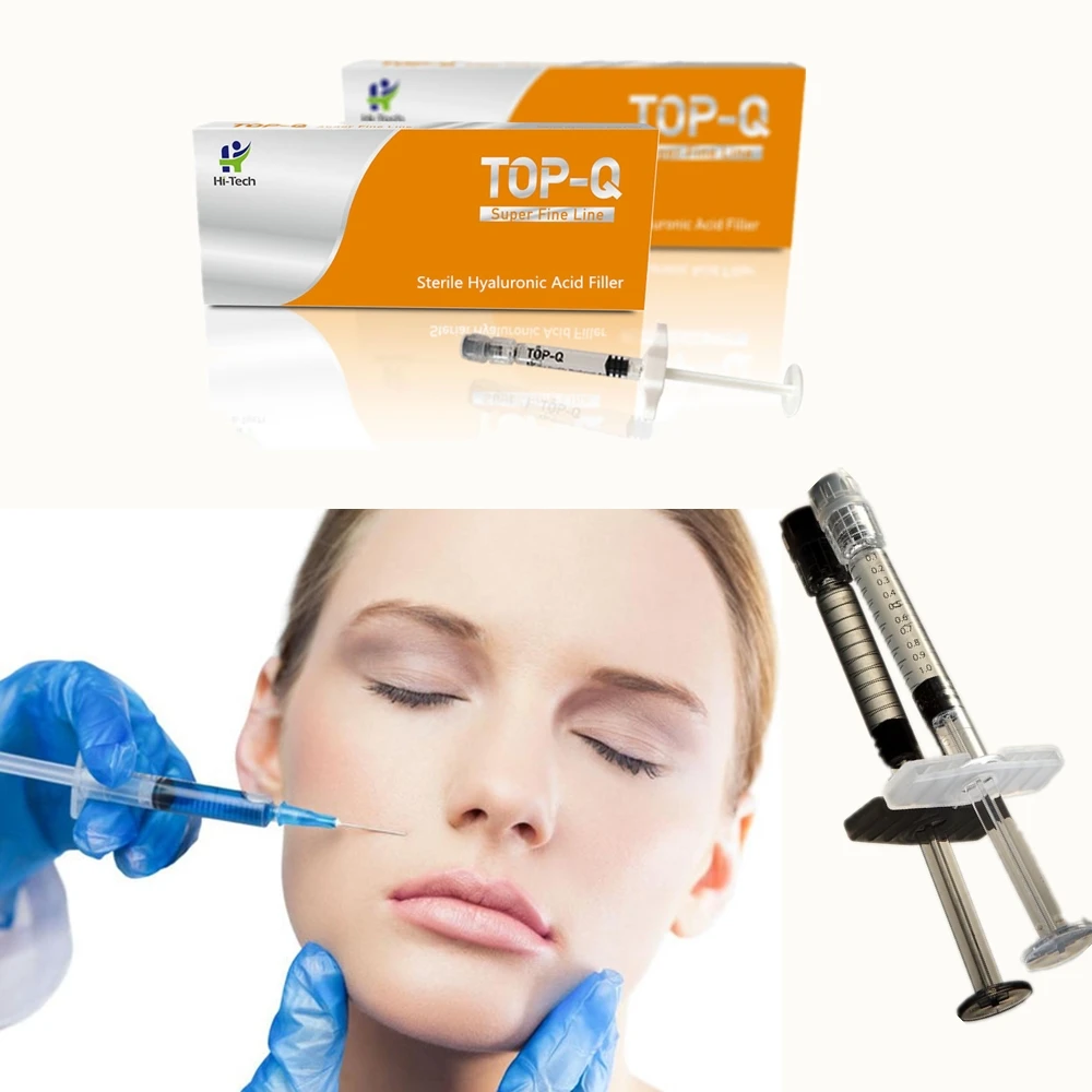 TOP-Q Professional Manufacturer Injectable Hyaluronic Acid Filler with BDDE Cross-Linked Technology 1ML, Transparent
TOP-Q Professional Manufacturer Injectable Hyaluronic Acid Filler with BDDE Cross-Linked Technology 1ML, Transparent