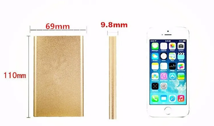 2019 new slim promotional gift consumer electronics 5000 mAh portable thin travel portable mini power banks - ANKUX.COM