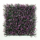 new generation purple leaves synthetic ivy wall for privacy safety