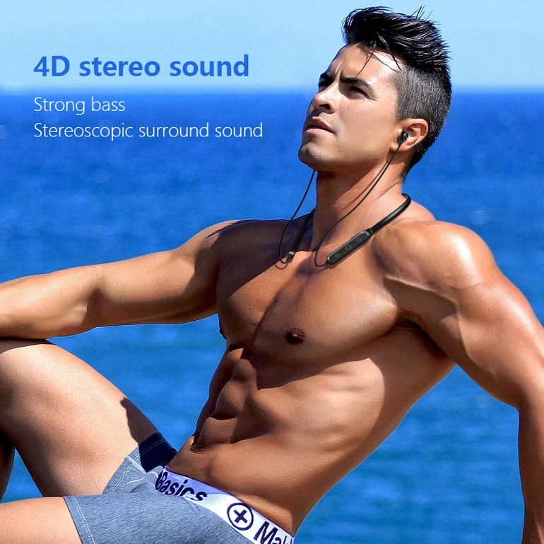 Best Selling Earphone & Headphone Wireless Sports Running In-ear Earphone Blue tooth Headset For Laptop - ANKUX.COM