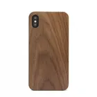 Fashion Eco-friendly Real Blank Walnut Wood Phone Case for Iphone X XR XS Max