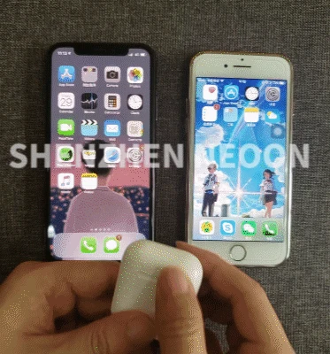 2019 1:1 Original Size and window animation for iphone TWS aiirpods Touch Stereo Earphones With Charging Case - ANKUX.COM