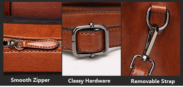 MJ Women Shoulder Bag PU Leather Women's Hot Sale Handbag Tote Bag Leather Crossbody Messenger Bags for Girls Solid Big Capacity (4)