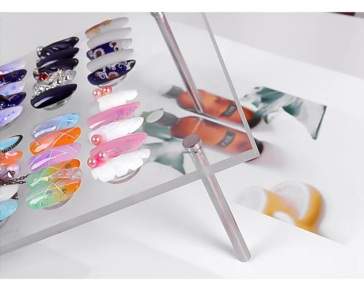 Wholesale Acrylic Magnetic Creative Nail Art Display Board Nail Sample Storage Board, Clear
Wholesale Acrylic Magnetic Creative Nail Art Display Board Nail Sample Storage Board, Clear