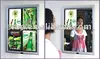 high quality super slim led photographic magic mirror with sensors in hote and shopping mall