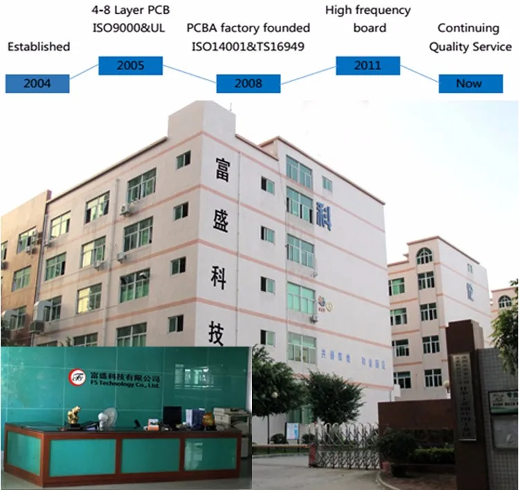 E207844 Stm 5 94v0 Pcb Printed Circuit Board Immersion Gold Pcb With