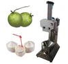 portable diamond shape green coconut peeling machine/coconut cutting machine