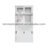 Steel sliding roller door filing storage cabinet glass file