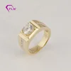 3 carat heart&arrow cut moissanite diamond 14k yellow gold ring designs for men