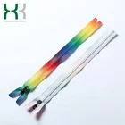 Zippers 7 Zipper Promotional Custom Colorful #7 Open End Type Waterproof Zippers For Sewing