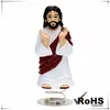 OEM christian religious toys of DASHBOARD JESUS Religious Gifts, Custom Christian Present hard vinyl material China maker