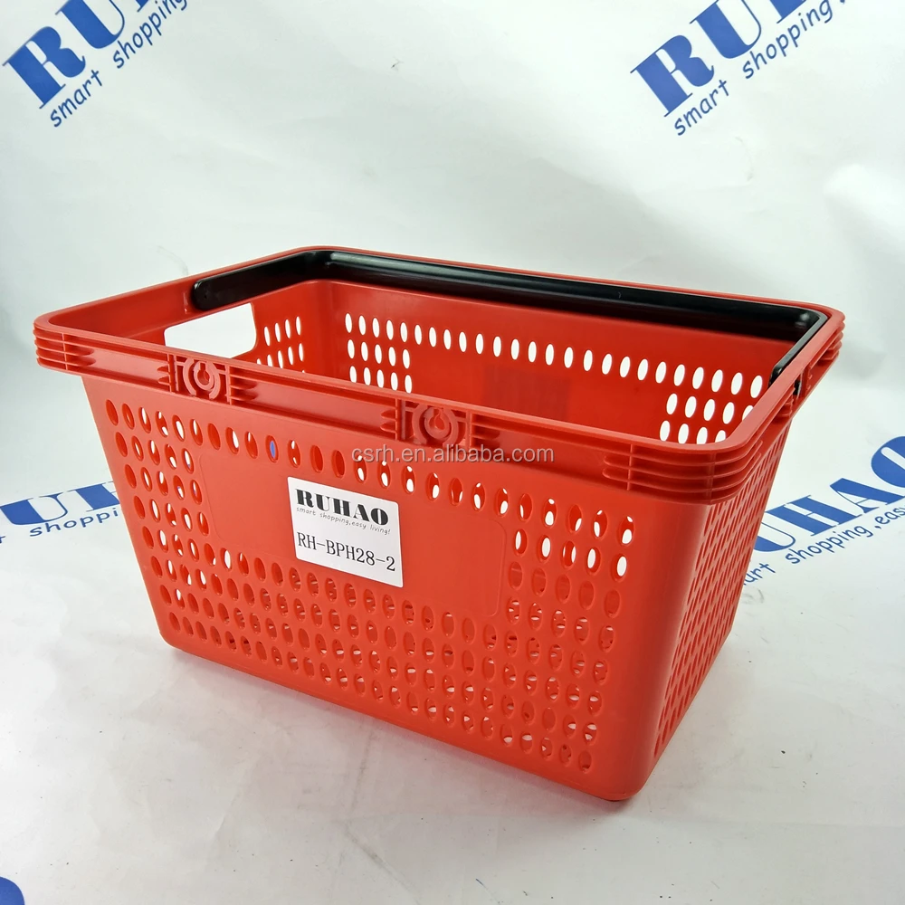 single handle carry shopping basket wholesale shopping baskets