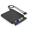 External DVD CD Drive, Ultra Slim Portable CD DVD Burner Player Writer for Laptops Desktops and Notebooks ( Including Two Cables
