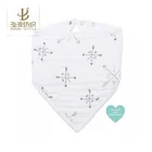 2017 hot sale cotton infant bandana super soft bibs baby bibs