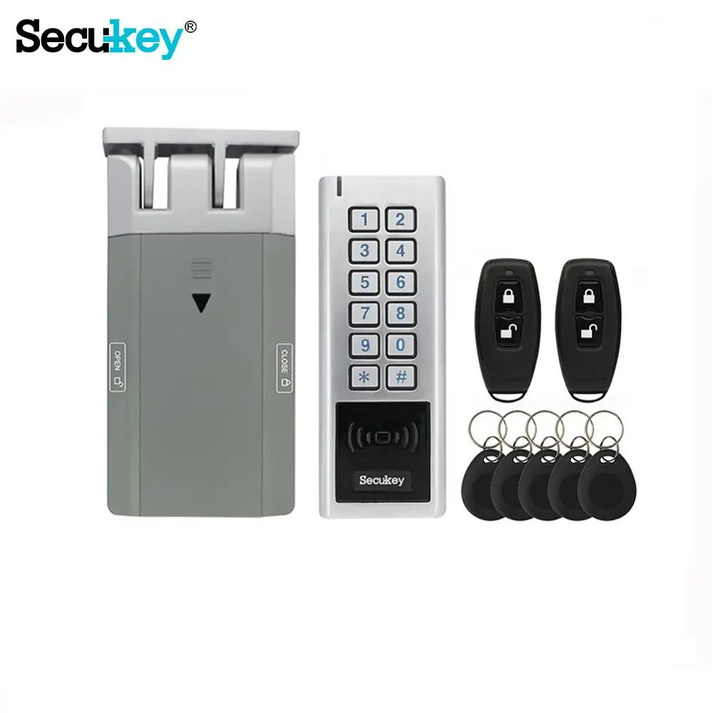 433mhz Electronic Keypad Smart Glass Wireless Door Lock Price