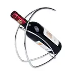 High quality Portable mini wine bottle holder metal red wine rack