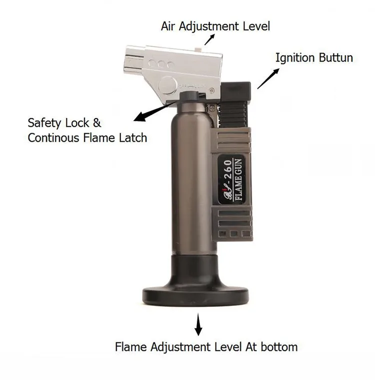 Factory Price Mini Gas Cutting Gas Lighter Butane Welding Torch Bs260