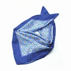 custom printed 100%silk square scarves Bandanas