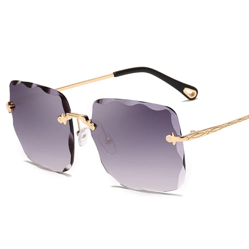 Custom Brand European And American New Trend Frameless Sunglasses Metal Trimming Irregular Wave Sunglasses Ladies Sunglasses
Custom Brand European And American New Trend Frameless Sunglasses Metal Trimming Irregular Wave Sunglasses Ladies Sunglasses