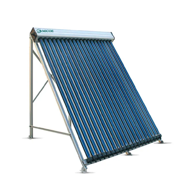 MICOE Manifold Vacuum Tube Thermal Heat Pipe Solar Collector For Large-Scale Hot Water Project
