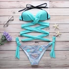 Custom Women Bikini Swimsuit Pure color Sexy Hollowed Tight One Piece Swimwear