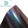 Starwrap Chameleon 3D Carbon Fiber Vinyl Wrap Color Change Car Sticker Gold to Purple