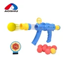children play spuer cool plastic shooting bullet gun soft toy for wholesale