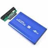 2.5 Inch USB 2.0 SATA External Mobile Hard Disk Box Aluminum Alloy Shell HDD Adapter Case Enclosure Box for PC Laptop Notebook