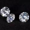 2.8mm 0.08carat Round zircon loose gemstone white small bare drill synthetic cubic zirconia