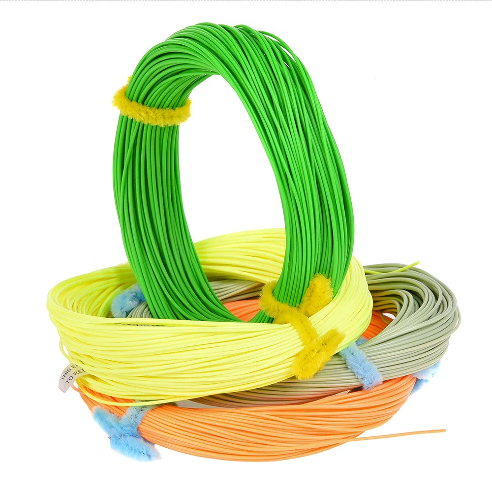 100FT Weight Forward Fly Fishing Line 4.0-8.0 Fly Line 4 Colors Floating Fishing, Multi-color
100FT Weight Forward Fly Fishing Line 4.0-8.0 Fly Line 4 Colors Floating Fishing, Multi-color