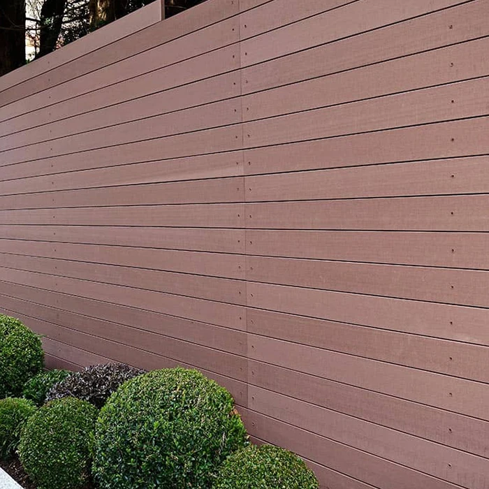 Anti UV composite plastic wood wpc cladding wall paneling
