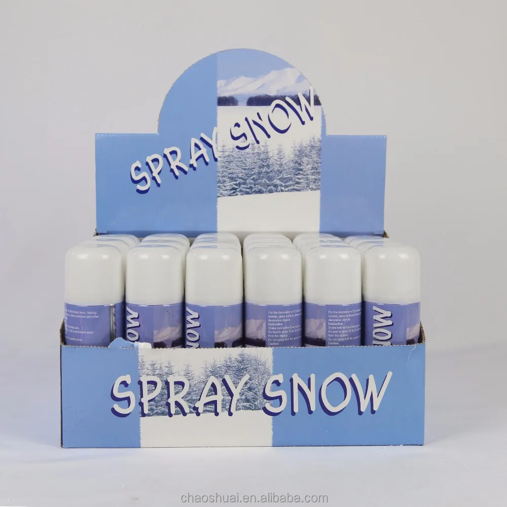 artificial snow spray for christmas