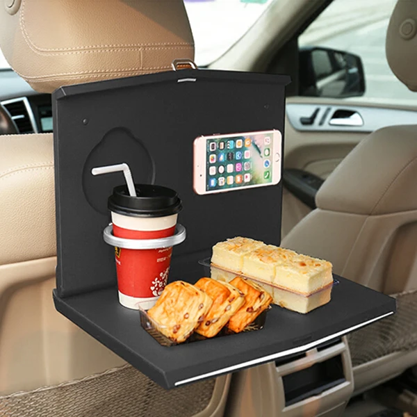 Direct Sale Headrest Laptop Folding Tray Table For Back Car Seat