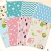 Baby Changing Grip Pad Liners Reversible: Soft Bamboo Terry Cloth or Waterproof TPU Large Reusable Diaper