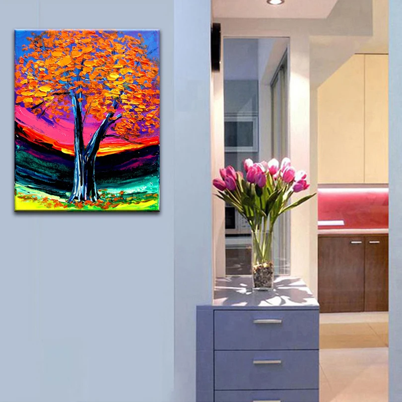 oil painting A